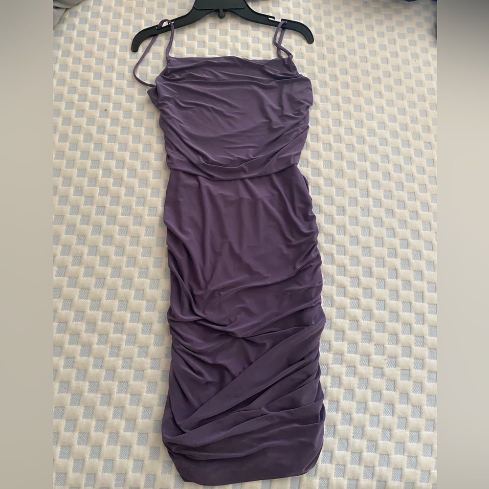 Purple dress